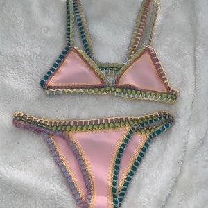 ONE HR SALE Kiini crotchet bikini set